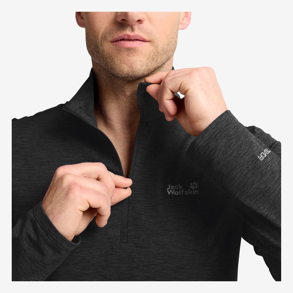 Jack Wolfskin TRAIL HZ M Herren - Funktionsshirt Ansicht 6