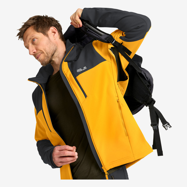Jack Wolfskin JASPER JKT M Herren - Softshelljacke Ansicht 8