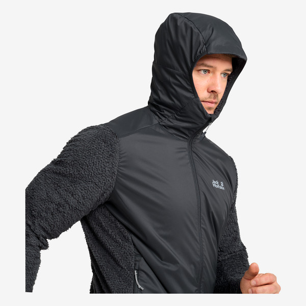 Jack Wolfskin EVERTREK HYBRID M Herren - Fleecejacke Ansicht 10