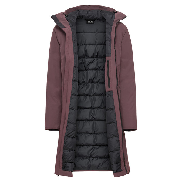 Jack Wolfskin FIORA BAY COAT W RDS Damen - Daunenmantel Ansicht 3