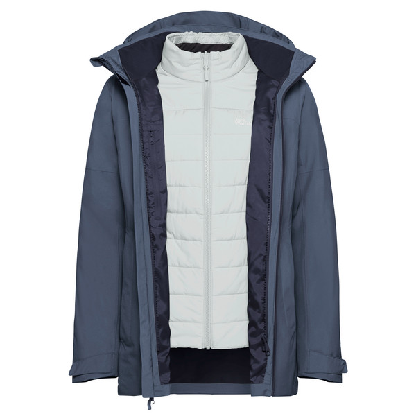 Jack Wolfskin HUNBERG 2 3IN1 JKT W Damen - Doppeljacke Ansicht 3