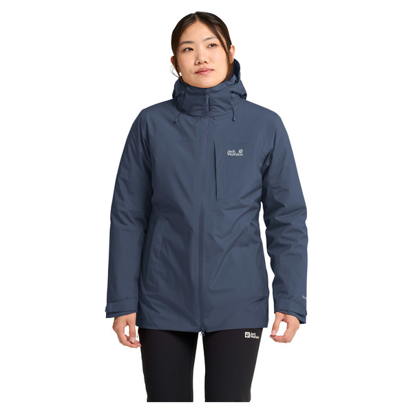 Jack Wolfskin HUNBERG 2 3IN1 JKT W Damen - Doppeljacke Ansicht 6