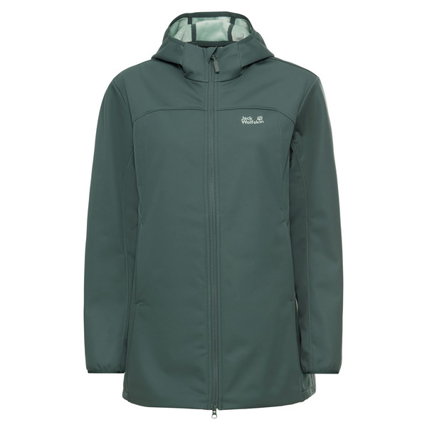 Jack Wolfskin WINDHAIN 2 COAT W Damen - Softshelljacke Ansicht 1