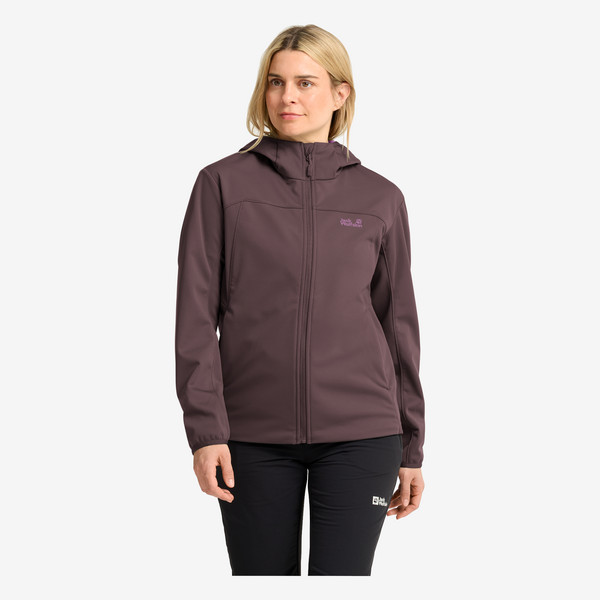 Jack Wolfskin WINDHAIN 2 HOODY W Damen - Softshelljacke Ansicht 4