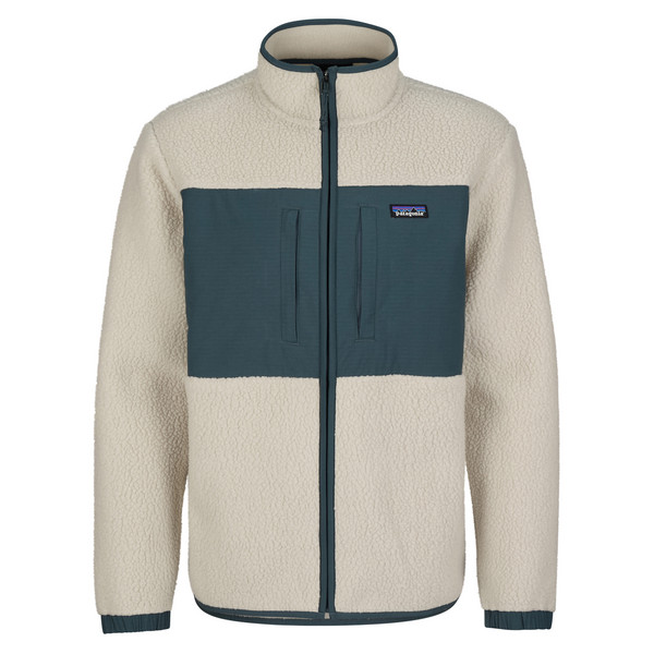 M'S RETRO PILE PATCH JACKET Herren - Fleecejacke