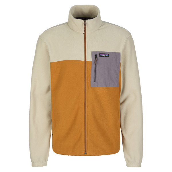 M'S MICRO D PATCH POCKET JACKET Herren - Fleecepullover