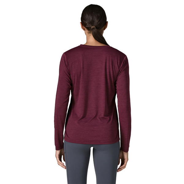 Patagonia W'S L/S CAP COOL DAILY SHIRT - HUT TRIPPER Damen - Funktionsshirt Ansicht 6