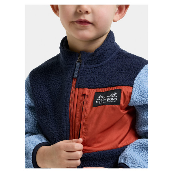 Didriksons ANTEN KIDS' FULL-ZIP Kinder - Fleecejacke Ansicht 8