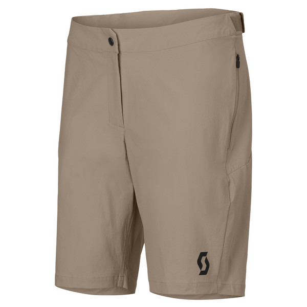 SCO SHORTS W'S VERTIC LT W/PAD Damen - Radshorts-TOAST BEIGE