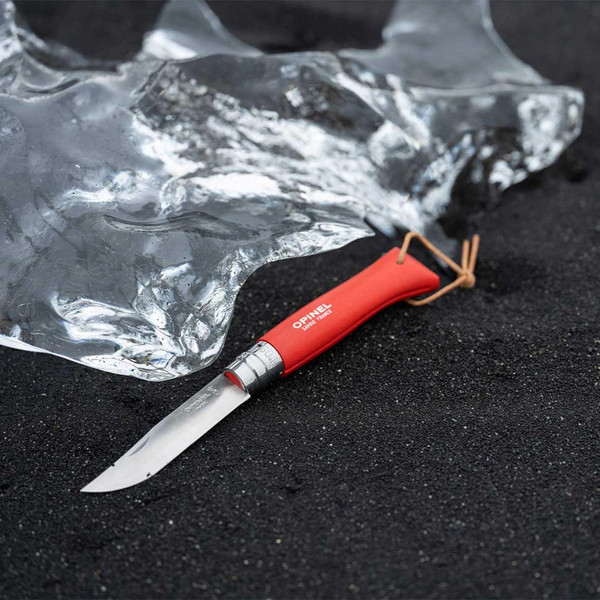 Opinel BLISTER N08 STNLSS STL - Klappmesser Ansicht 3