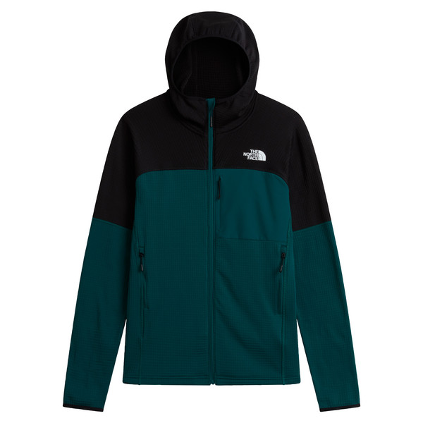 North Face M POLARTEC POWERGRID STORMGAP HOODIE Herren - Fleecejacke