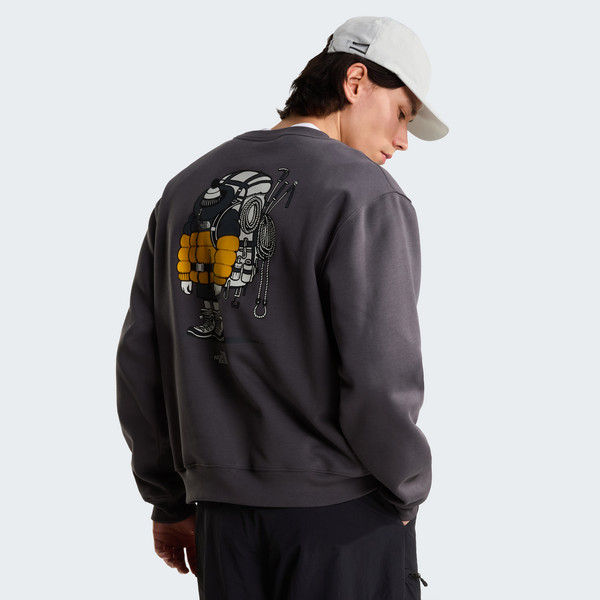 The North Face U GEAR UP GET OUT RLX CREW-GRAPHIC Herren - Sweatshirt Ansicht 4