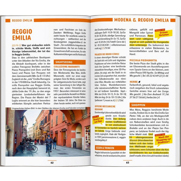 MARCO POLO REISEFÜHRER EMILIA-ROMAGNA, BOLOGNA, PARMA Ansicht 2