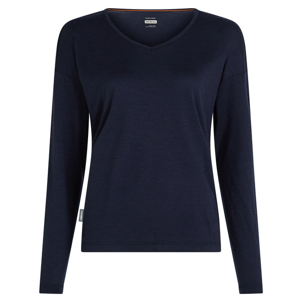 Icebreaker WOMEN MERINO 150 LODGE LS TEE Damen - Langarmshirt Ansicht 1