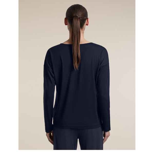 Icebreaker WOMEN MERINO 150 LODGE LS TEE Damen - Langarmshirt Ansicht 3
