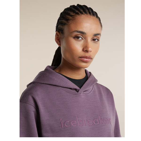 Icebreaker WOMEN MERINO 360 REALFLEECE ELEMENTAL LS HOOD Damen - Hoodie Ansicht 8