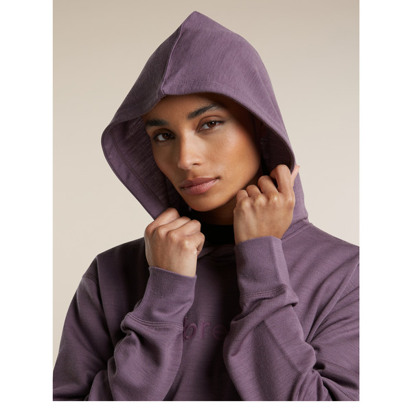 Icebreaker WOMEN MERINO 360 REALFLEECE ELEMENTAL LS HOOD Damen - Hoodie Ansicht 7