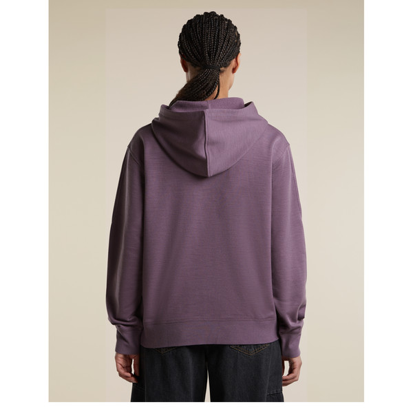 Icebreaker WOMEN MERINO 360 REALFLEECE ELEMENTAL LS HOOD Damen - Hoodie Ansicht 3