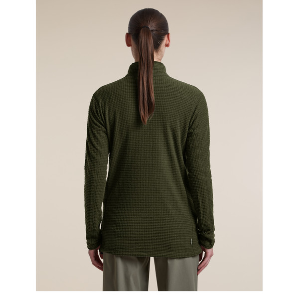Icebreaker WOMEN MERINO 400 REALFLEECE GRID LS HZ Damen - Fleecepullover Ansicht 3