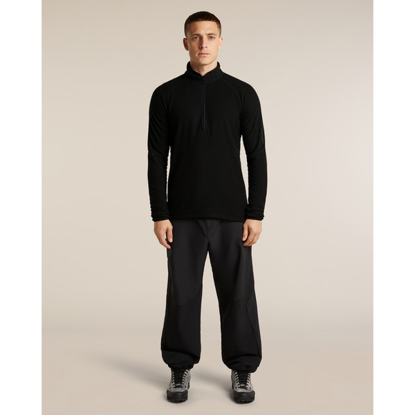 Icebreaker MEN MERINO 400 REALFLEECE GRID LS HALF ZIP Herren - Fleecepullover Ansicht 4