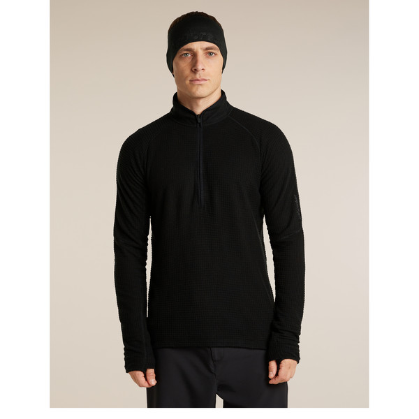 Icebreaker MEN MERINO 400 REALFLEECE GRID LS HALF ZIP Herren - Fleecepullover Ansicht 11