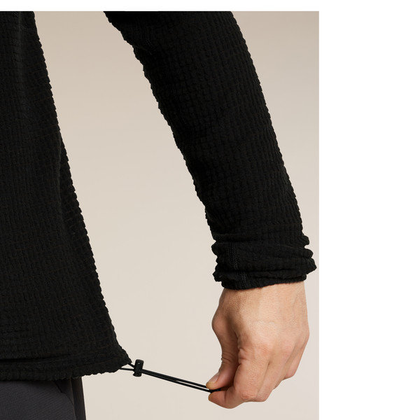 Icebreaker MEN MERINO 400 REALFLEECE GRID LS HALF ZIP Herren - Fleecepullover Ansicht 7