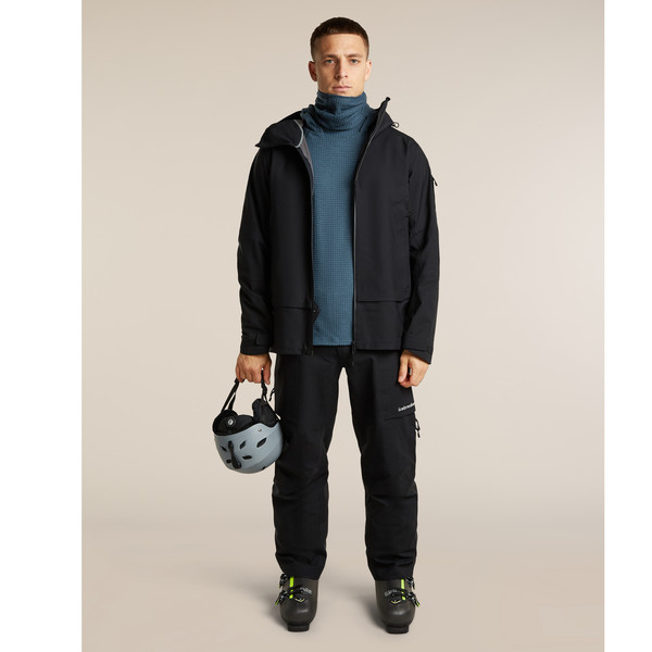 Icebreaker MEN MERINO 400 REALFLEECE GRID PULOVER HOOD Herren - Wollpullover Ansicht 10