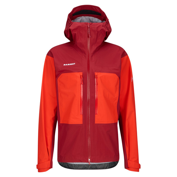 TAISS HS HOODED JACKET MEN Herren - Hardshelljacke