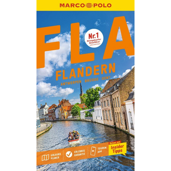 MARCO POLO REISEFÜHRER FLANDERN, ANTWERPEN, BRÜGGE, GENT Ansicht 1