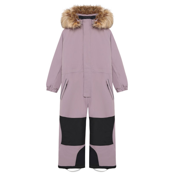 Kids COVERALL W. CONTRAST & FUR Kinder - Schneeanzug