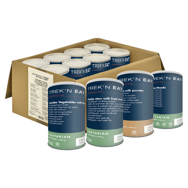 Trek'N EAT 1 MONATSPAKET - VEGETARISCH - Essensbox Ansicht 1