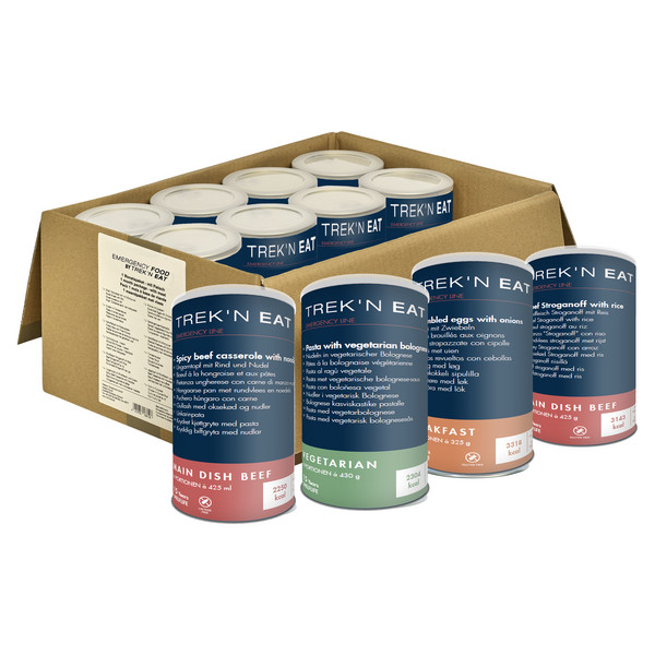 Trek'N EAT 1 MONATSPAKET MIT FLEISCH - Essensbox Ansicht 1