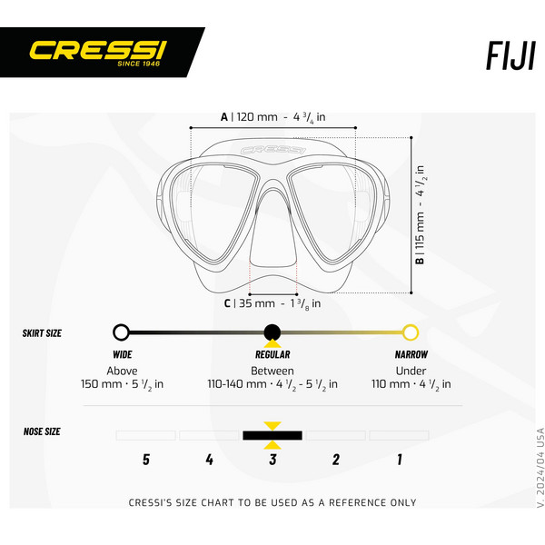 Cressi FIJI + GAMMA COMBO - Schnorchelausrüstung Ansicht 2