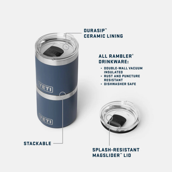 Yeti Coolers RAMBLER 10 OZ LOWBALL 2.0 MS - Thermobecher Ansicht 5