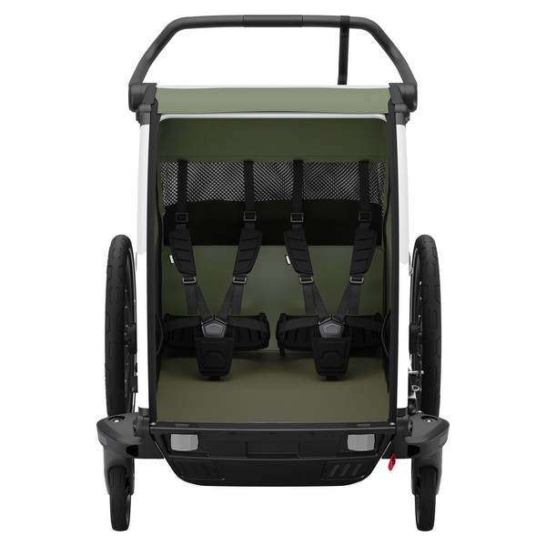 Thule CHARIOT LITE DOUBLE VINTAGE GREEN - Fahrradanhänger Ansicht 2