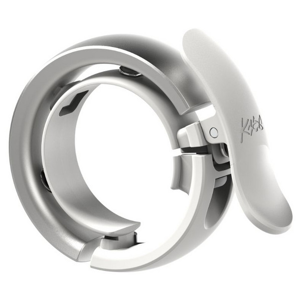 Knog OI PRIMA LARGE FAHRRADKLINGEL, 23.8 - 31.8MM, PRIMER GREY - Klingel Ansicht 1