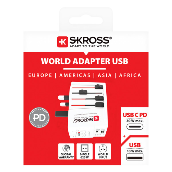 Skross MUV USB AC30PD - Reisestecker Ansicht 4