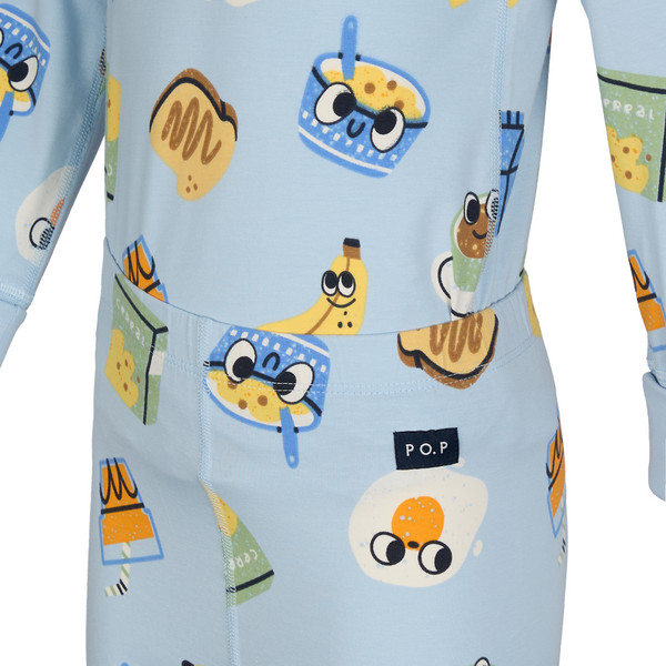 Polarn O. Pyret SLEEP - BREAKFAST PYJAMAS SET AOP Kinder Ansicht 4