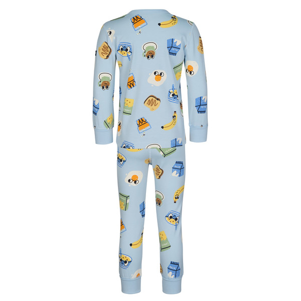 Polarn O. Pyret SLEEP - BREAKFAST PYJAMAS SET AOP Kinder Ansicht 2