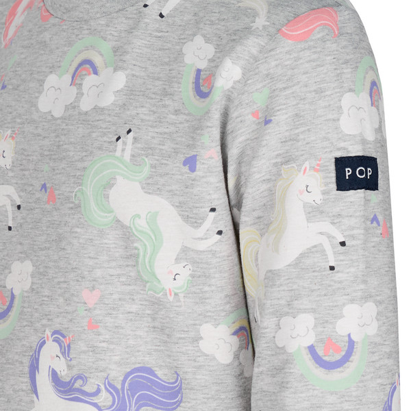 Polarn O. Pyret CLIMBER - UNICORN TOP L/S AOP Kinder - Langarmshirt Ansicht 3