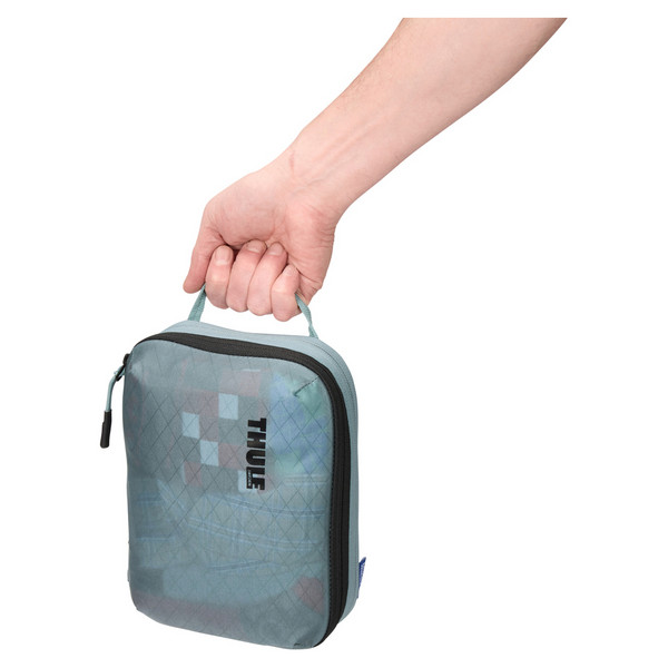 Thule COMPRESSION PACKING CUBE SMALL - POND GRAY - Packbeutel Ansicht 9