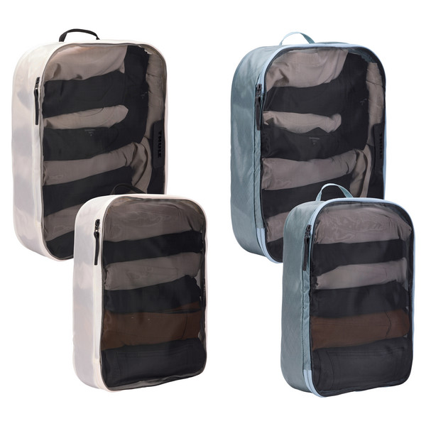Thule PACKING CUBE FAMILY SET - POND GRAY/WHITE - Packbeutel Ansicht 1