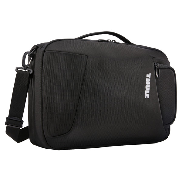 ACCENT RECYCLED CONVERTIBLE - BLACK - Laptoptasche