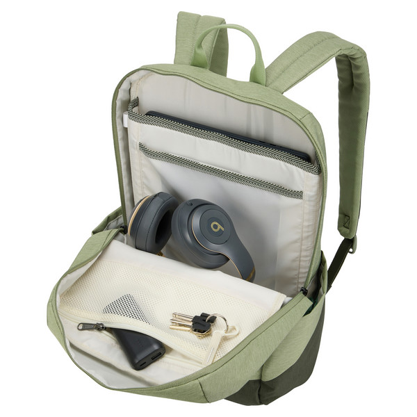 Thule LITHOS BACKPACK 20L QUIET GREEN/DARKEST GREEN - Tagesrucksack Ansicht 12
