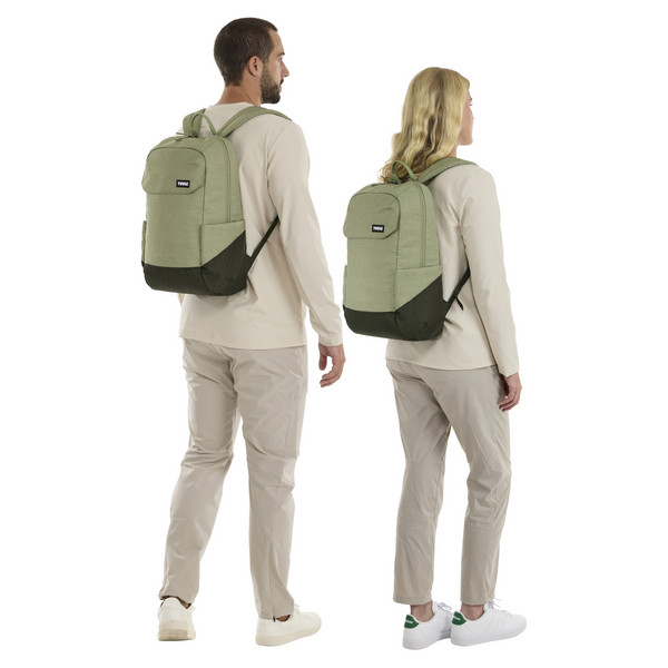 Thule LITHOS BACKPACK 20L QUIET GREEN/DARKEST GREEN - Tagesrucksack Ansicht 13