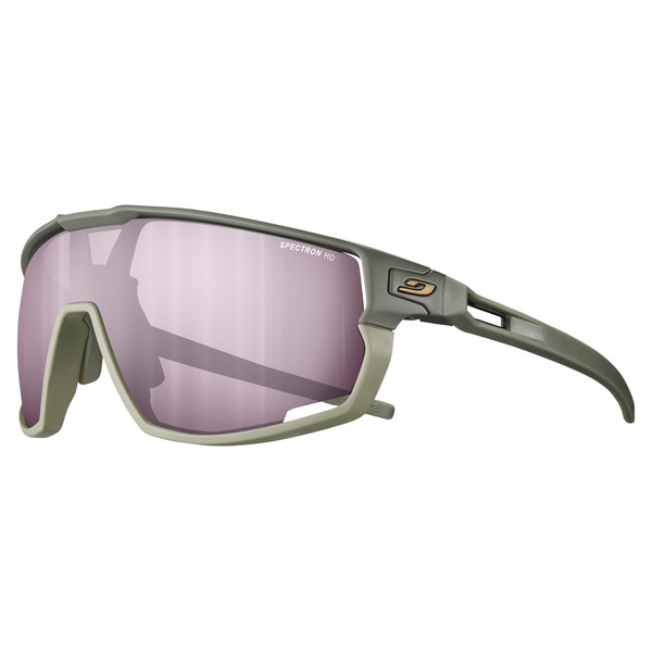 RUSH Unisex - Sportbrille-DUNKELBRAUN / BRAUN