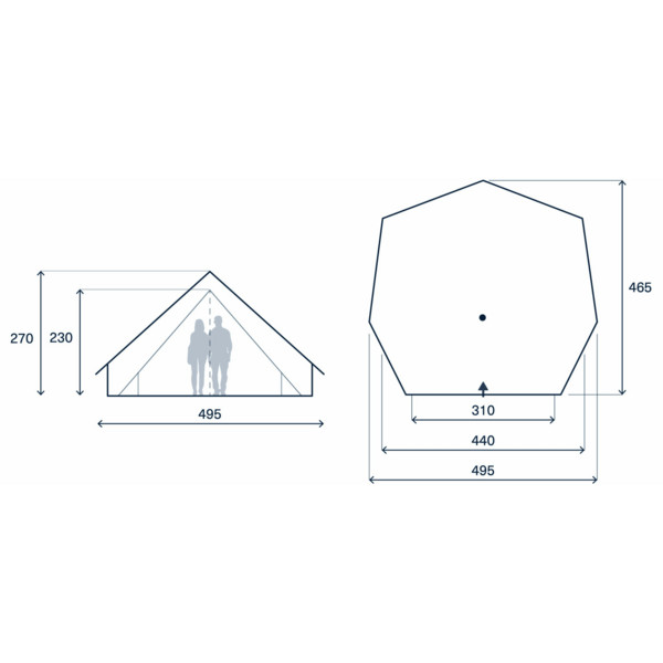 Kampa ROAM AIR LOW - Busvorzelt Ansicht 12