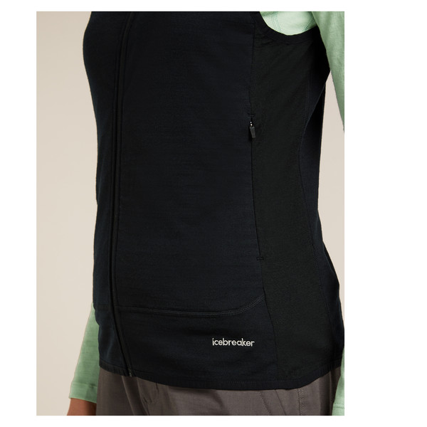 Icebreaker WOM MERINO 300 REALFLEECE DESCENDER VEST Damen - Fleeceweste Ansicht 8