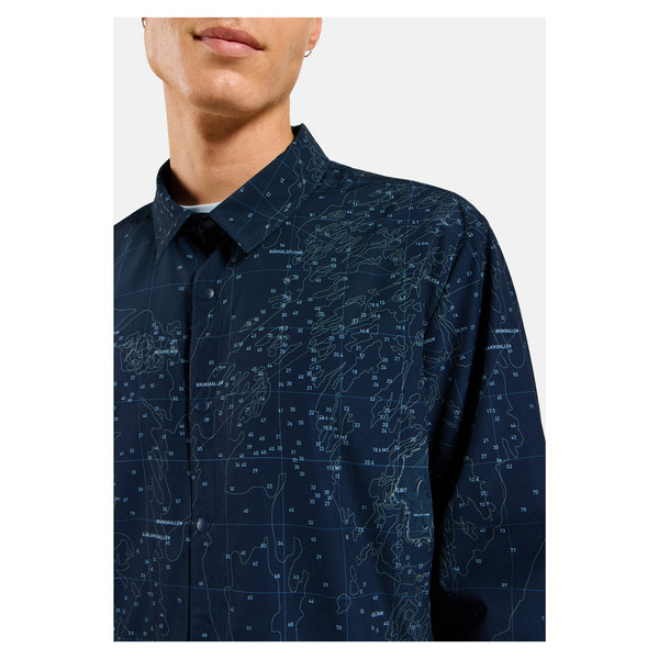 Odlo TRANSITION INSULATED SHIRT L/S Herren - Outdoor Hemd Ansicht 6