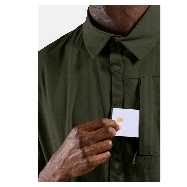 Odlo SHIRT S/S ESSENTIAL Herren - Outdoor Hemd Ansicht 5